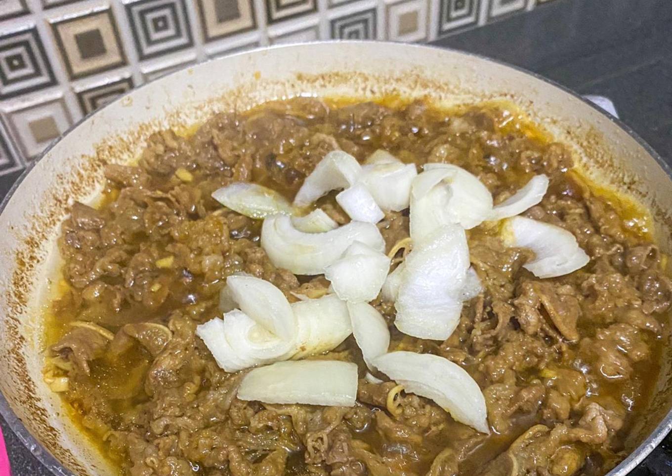 Beef yakiniku ala yoshinoya