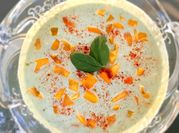 Une photo de courgettes poivrons