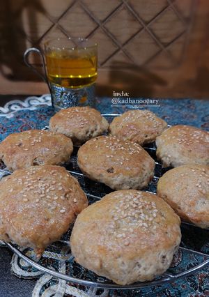 عکسی از دستور کلوچه مادربزرگ 🫓