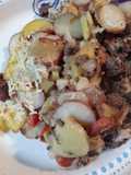 Lamb and Vegetables, well mainly Potatoes