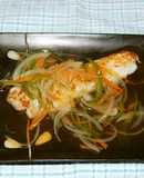 Easy to Make ・・Cod with Vegetable An-Sauce