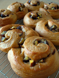 A picture of Chestnut and Milk Tea Bread Rolls.