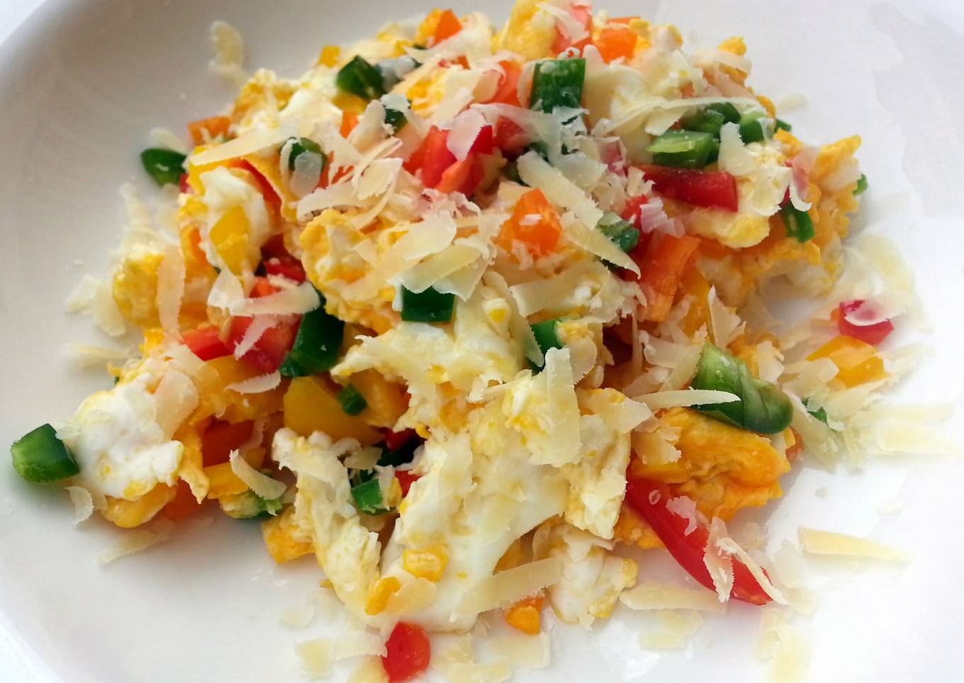 Jalepeno Scramble Eggs