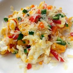 A picture of Jalepeno Scramble Eggs.