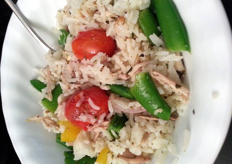 Simple Way to Prepare Yummy Greek Lemon Chicken Rice