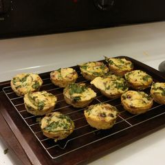 A picture of Low carb veggie egg muffin.