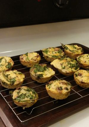 A picture of Low carb veggie egg muffin.