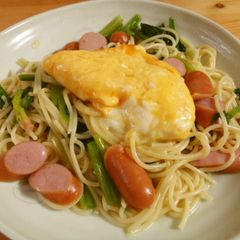 A picture of Popeye Pasta - Made in One Frying Pan.