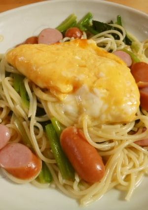 A picture of Popeye Pasta - Made in One Frying Pan.
