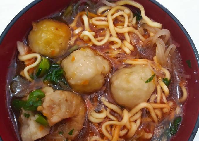 Resep Kuah bakso gampil tanpa balungan Anti Gagal