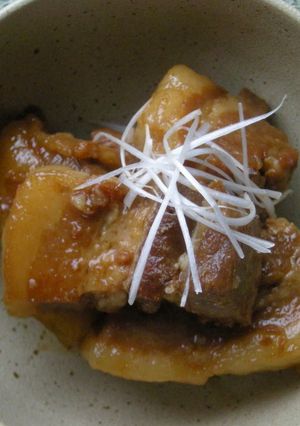 A picture of Soft Simmered Pork Belly.