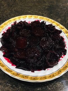 عکسی از دستور لبو با شیره انگوربسیار خوشمزه_ویژه یلدا
