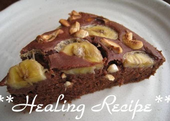 Easiest Way to Make Ultimate Banana Nut Cocoa Cake Made with Whole Wheat Flour