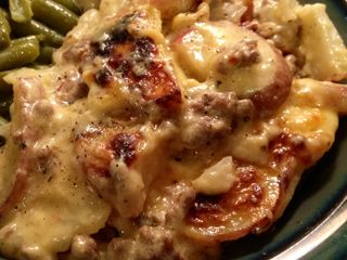 Cheesy Meat & Potatoes