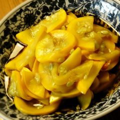 A picture of Irresistible Pickled Zucchini.