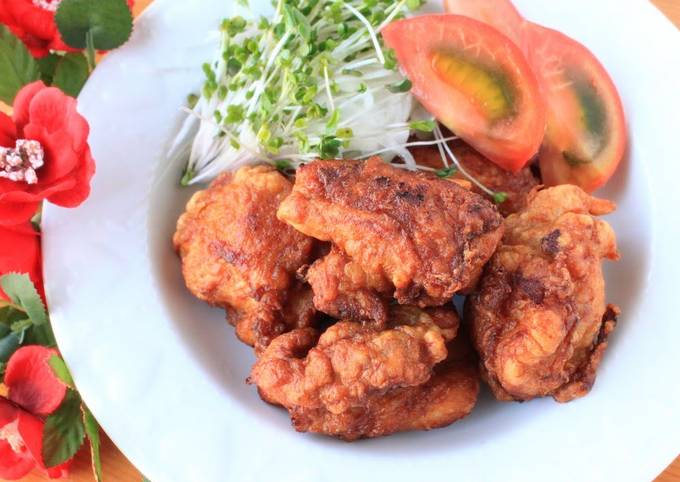 Crispy and Juicy Chicken Karaage for Bento