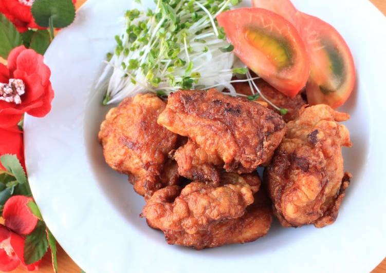 Simple Way to Make Homemade Crispy and Juicy Chicken Karaage for Bento