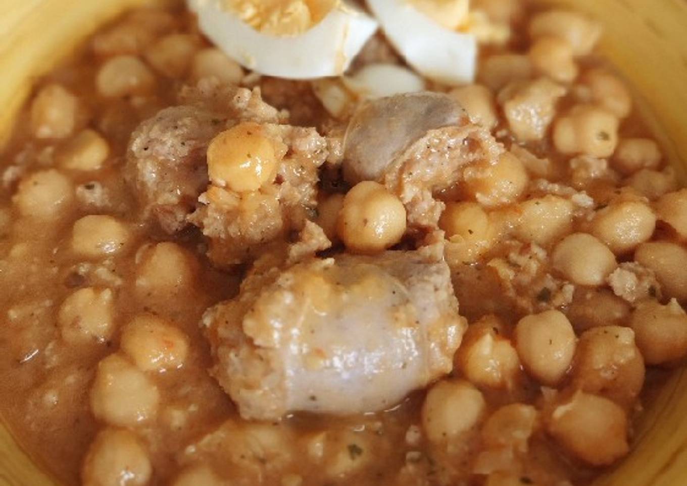 Garbanzos a la catalana