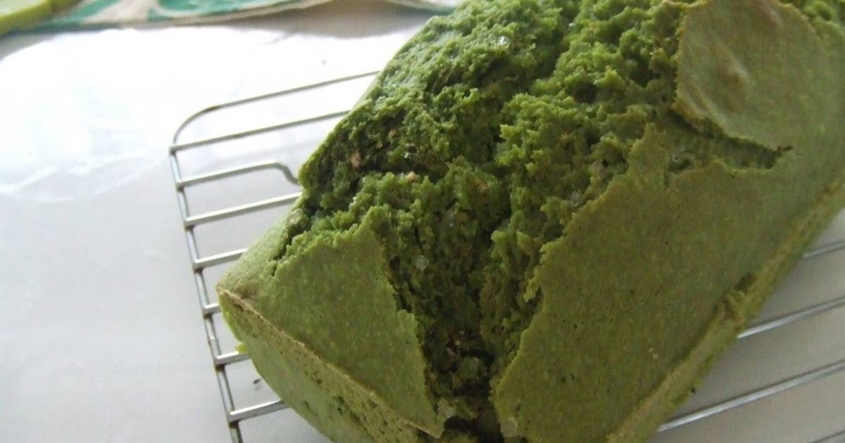 Easy Matcha Green Tea Pound Cake with Pancake Mix and Okara Recipe by
