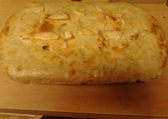 Nickie's homemade chicken pot pie