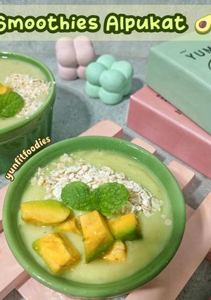Foto resep Smoothies Alpukat