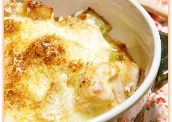 Mayonnaise and Miso Gratin