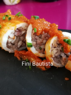 Una foto de Calamares rellenos