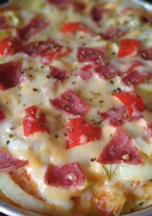 Foto resep Pizza Roti Tawar