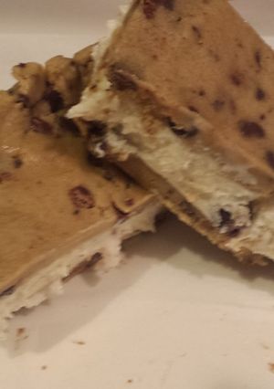 A picture of Cookie Dough Ice Cream Sandwiches.