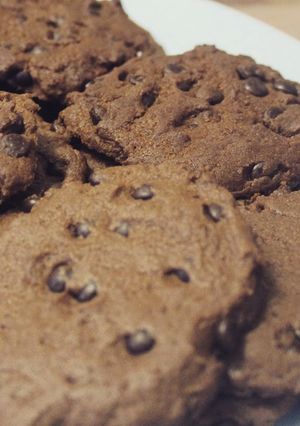 A picture of Double Choco Cookies.