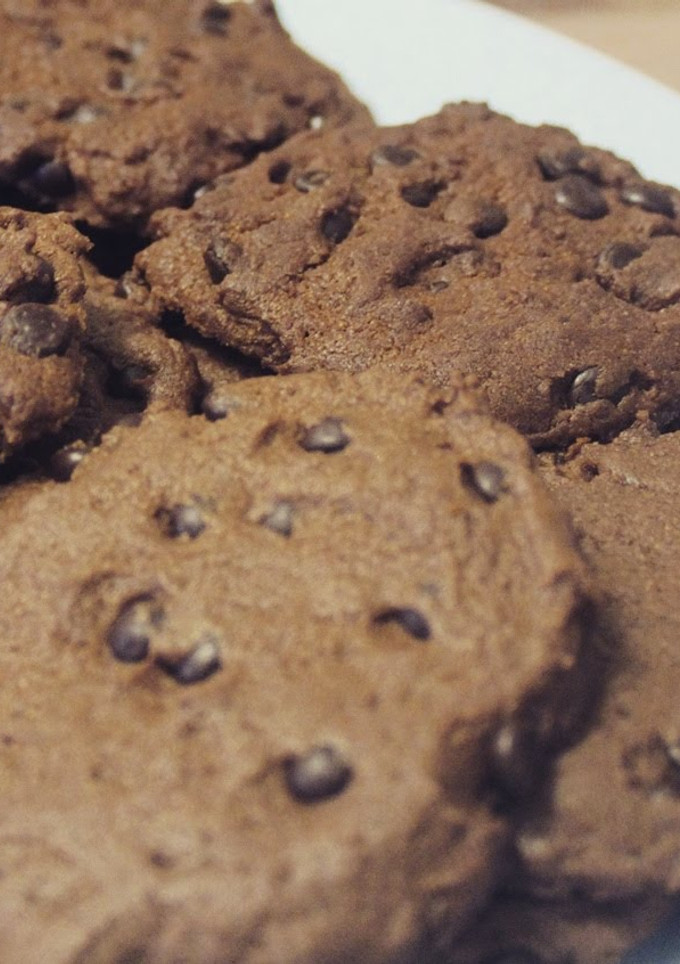A picture of Double Choco Cookies.