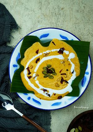 Foto resep Bubur Labu Oatmeal