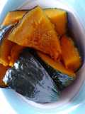 Delicious Chilled Kabocha Squash Simmered with Lemon