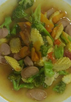 Foto resep Cah Brokoli Sosis Putren