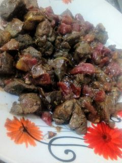 صورة لوصفة كبدة على اصولها