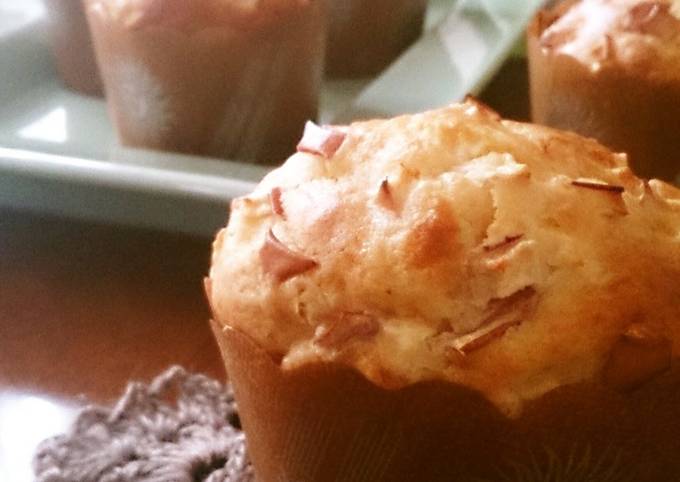 One Bowl Pancake Mix Apple Muffins
