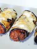 Rollitos de berenjena con carne