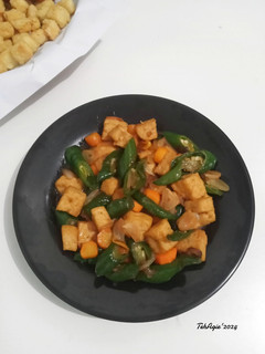 Foto resep Tumis tahu cabe ijo
