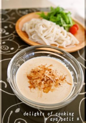 A picture of Soy Milk Miso Noodle Sauce for Somen & Udon Noodles.