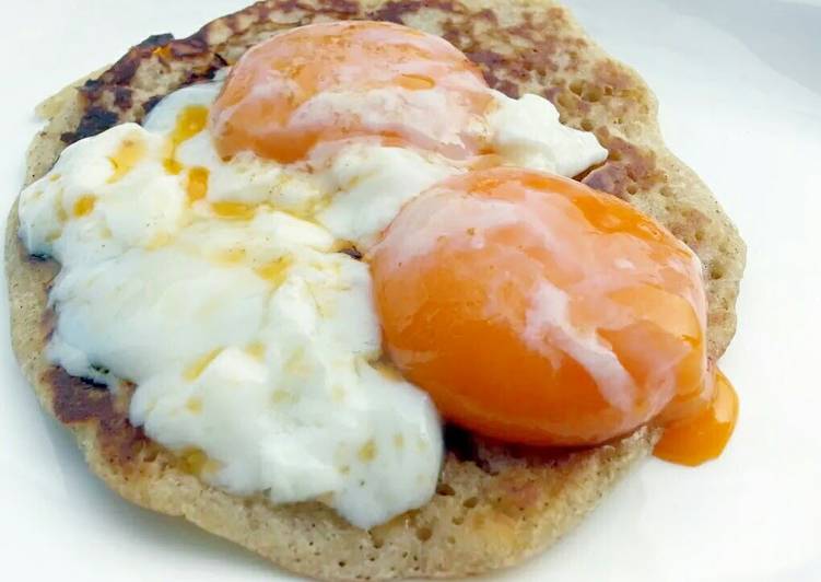 Recipe of Award-winning Pancake With Egg Breakfast