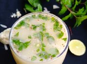 A picture of mint drink