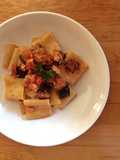 Paccheri con pesce spada e melanzana 🌷