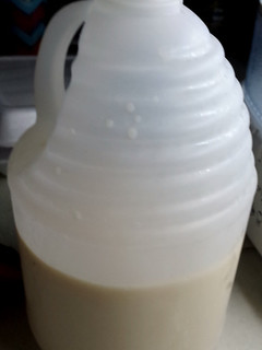 A picture of Homemade soymilk.