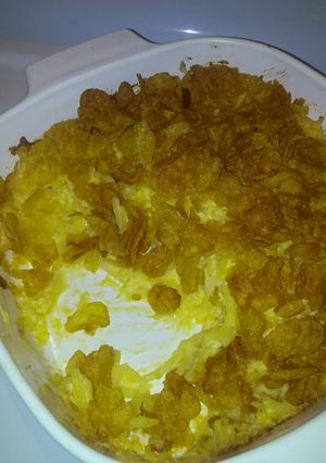 A picture of Leavenworth B&B cheesy potatos.