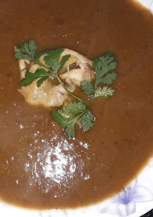صورة لوصفة شوربة العدس بالخضار