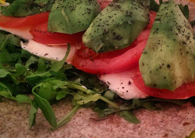 How to Prepare Any-night-of-the-week Avocado Caprese Wrap