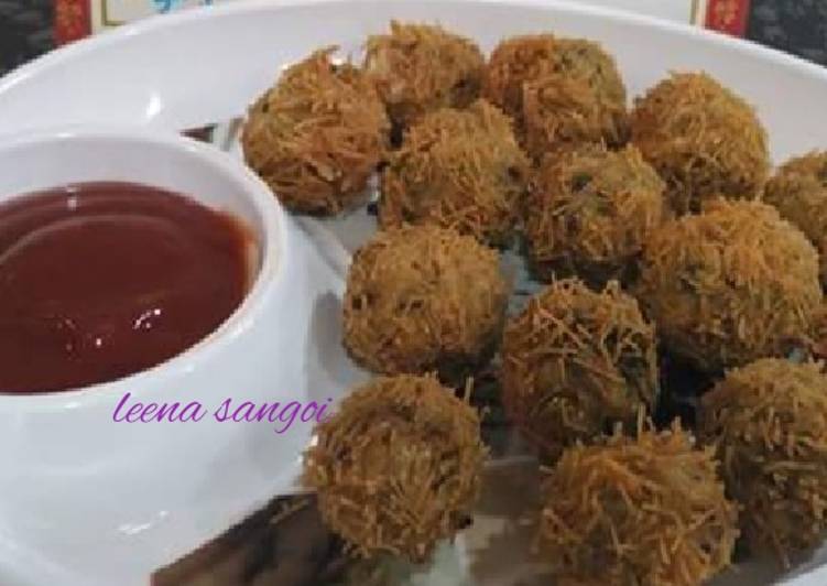 How to Prepare Quick Moong dal millet vermicelli balls