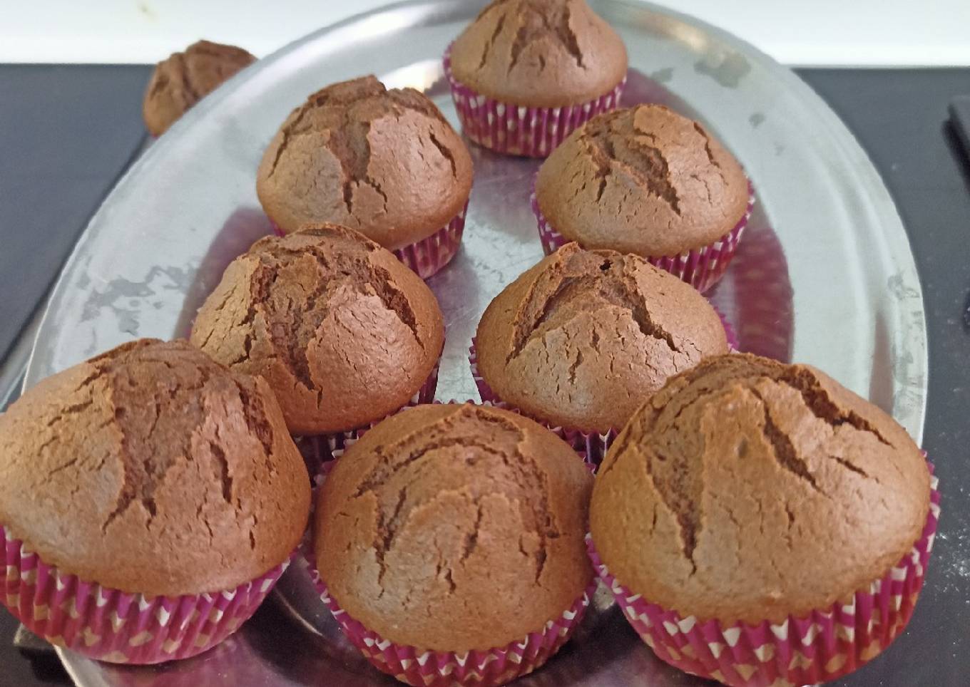 Magdalenas de chocozanahoria