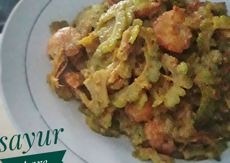 Resep Sayur pare suka2 Anti Gagal