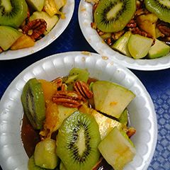 A picture of Nut to fruits.